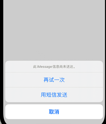 天涯镇apple维修iPhone上无法正常发送iMessage信息